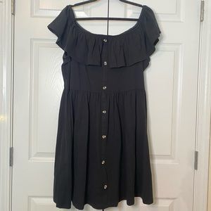 ASOS DESIGN Curve mini button sundress - Size 18